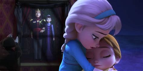 frozen elsa and anna mother|how did elsa parents die.